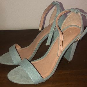 shoelala Shoes - Blue heels size 10 shoelala Shoes - Blue heels size 10